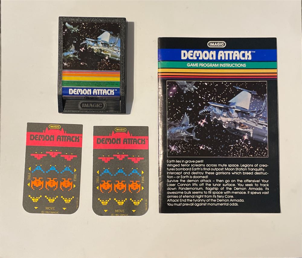 Demon Attack - Intellivision (Imagic - 1) video game collectible - Main Image 3