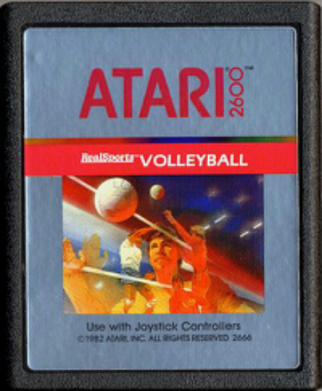 Realsports Volleyball - Atari 2600 video game collectible - Main Image 1