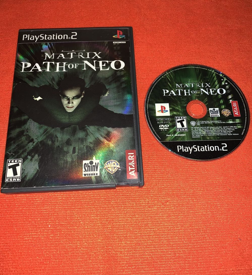 The Matrix: Path Of Neo - Sony PlayStation 2 (PS2) (Atari - 1) video game collectible [Barcode 742725265004] - Main Image 3