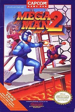 Megaman 2 - Nintendo Entertainment System (NES) (Nintendo) video game collectible - Main Image 1