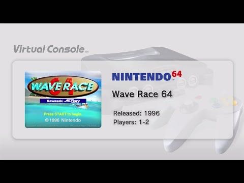 Wave Race 64 - Nintendo Wii Virtual Console video game collectible - Main Image 2
