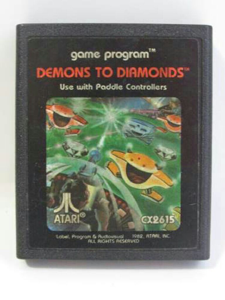 Demons To Diamonds - Atari 2600 video game collectible - Main Image 2