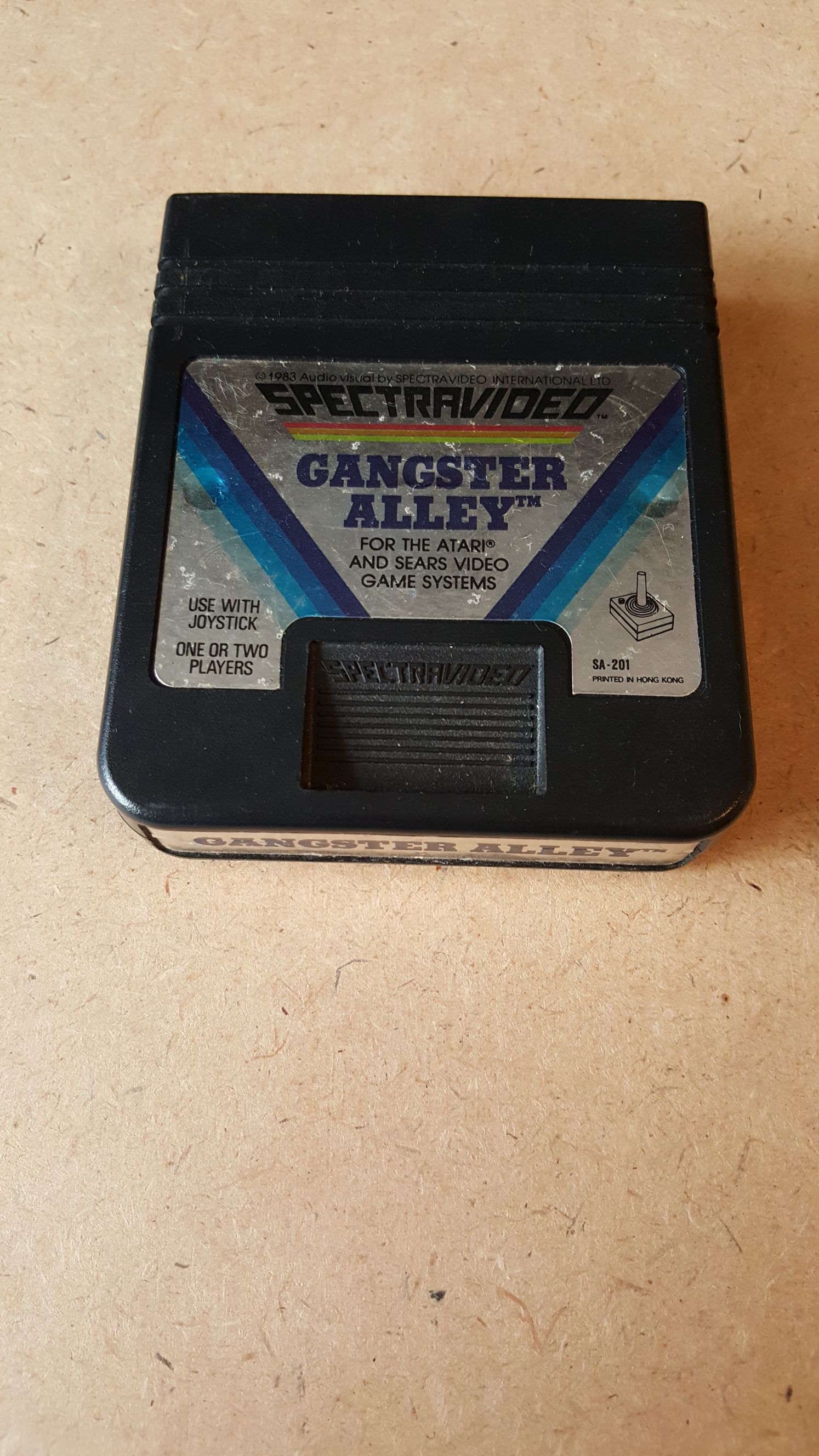 Gangster Alley - Atari 2600 (Spectravideo) video game collectible - Main Image 1