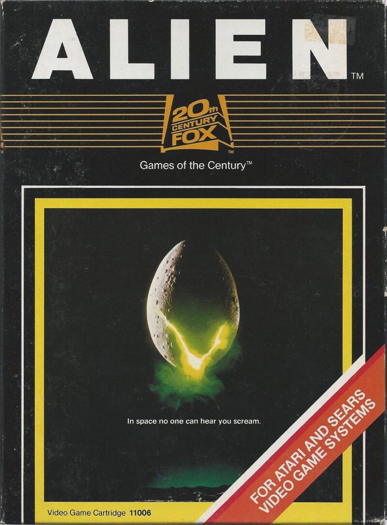 Alien - Atari 2600 video game collectible - Main Image 1