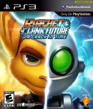 Ratchet & Clank Future: A Crack In Time - Sony PlayStation 3 (PS3) (Sony Interactive Entertainment - 1) video game collectible - Main Image 1