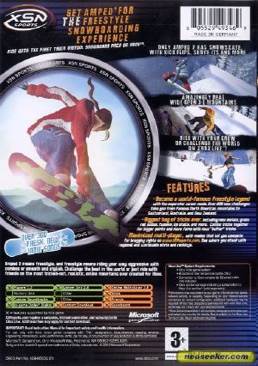 Amped 2 - Microsoft Xbox (Microsoft Game Studios - 1-2) video game collectible [Barcode 805529493469] - Main Image 2