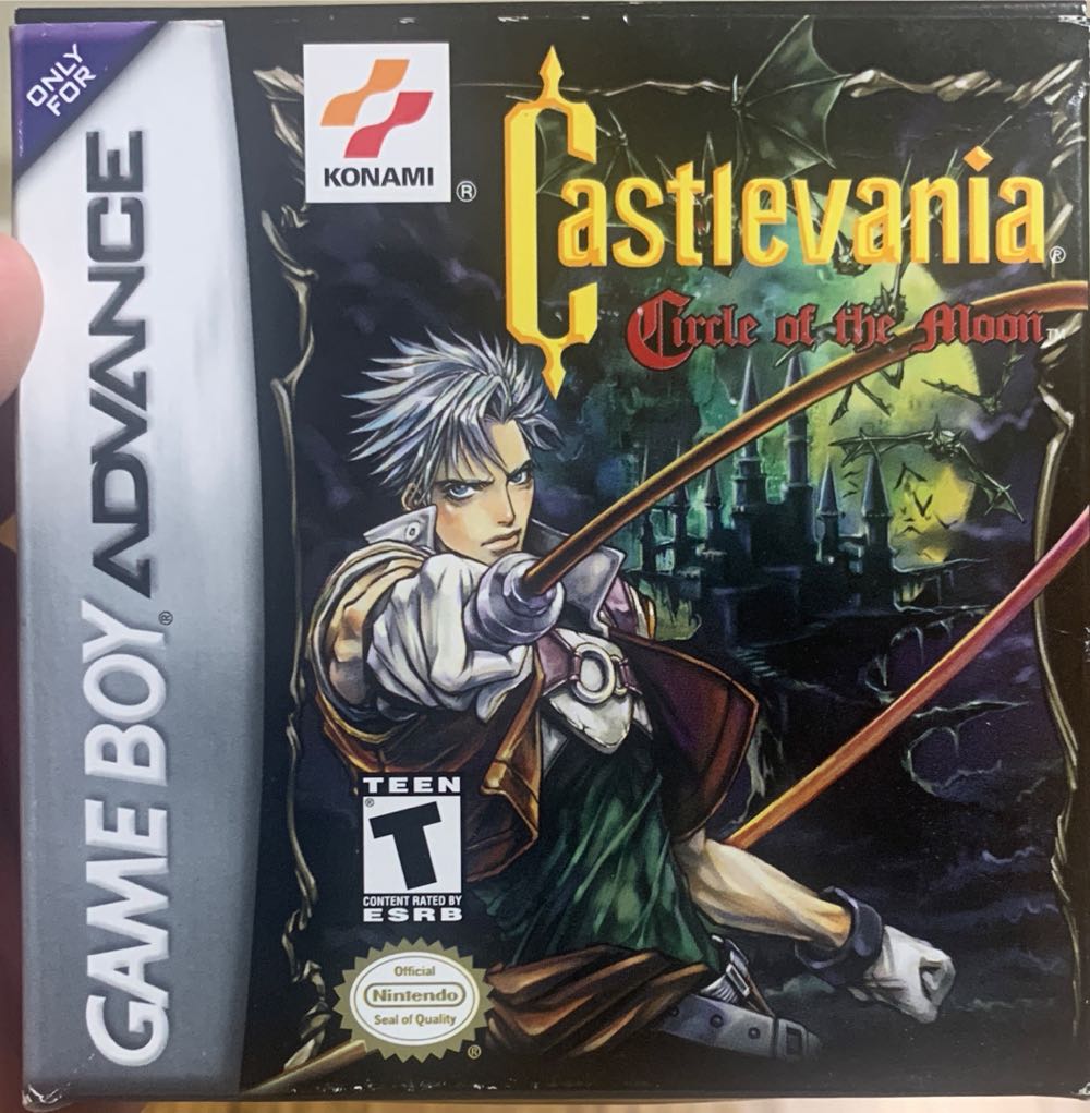 Castlevania: Circle of the Moon (Cart Only) - Nintendo Game Boy Advance (GBA) (Konami - 1) video game collectible [Barcode 083717500018] - Main Image 4