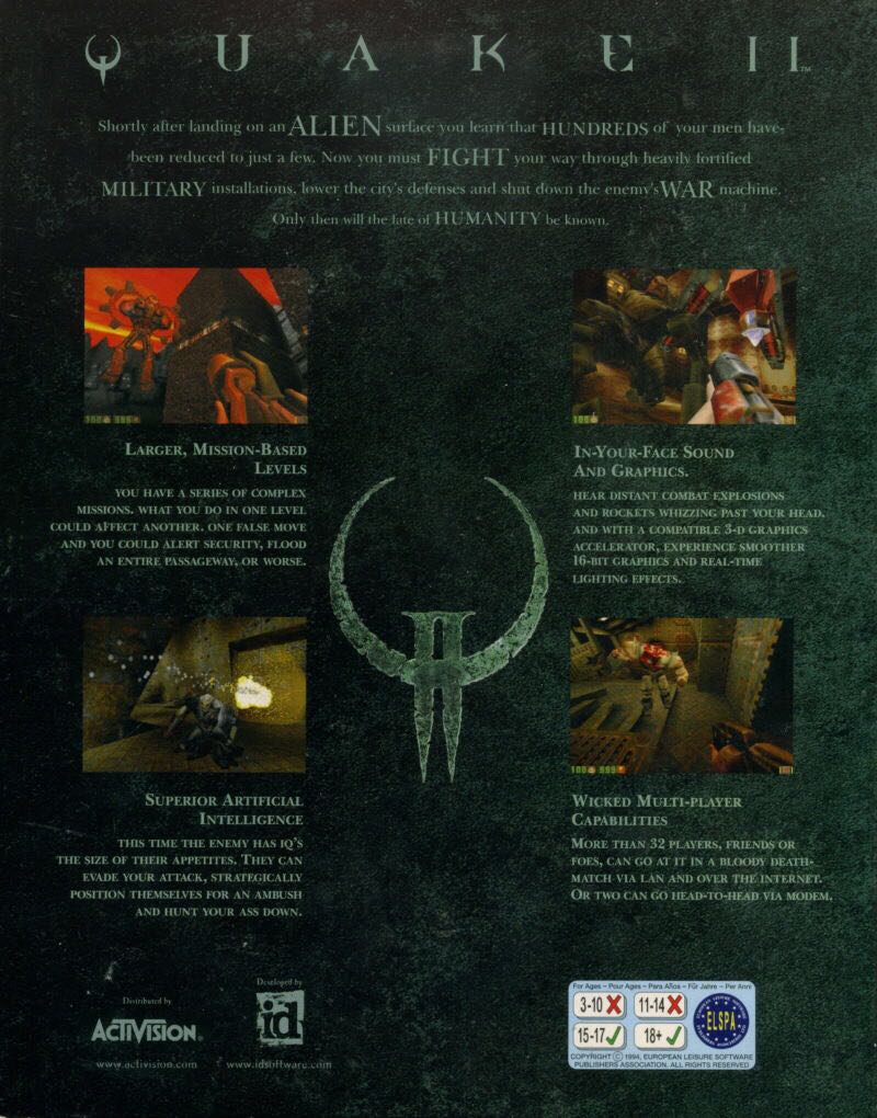 Quake II - PC (Xplosiv - 1) video game collectible [Barcode 5030917013263] - Main Image 2