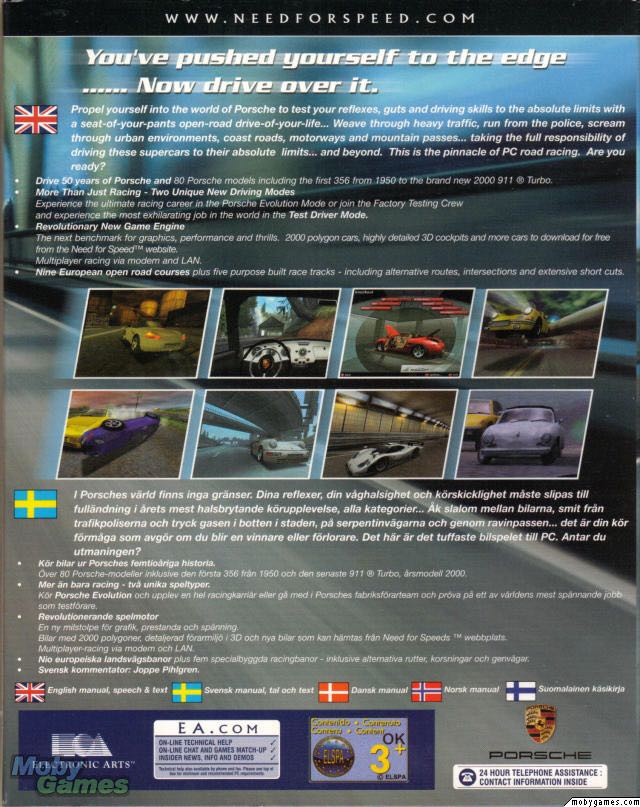Need For Speed: Porsche Unleashed - PC ((EA) Electronic Arts - 1) video game collectible - Main Image 2