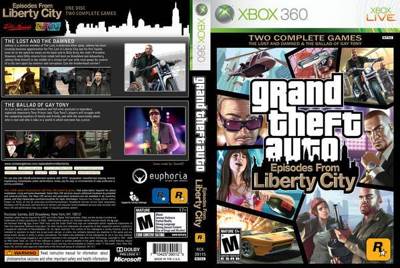 GTA IV : Episodes From Liberty City - Microsoft Xbox 360 (Rockstar Games - 1) video game collectible [Barcode 5026555249942] - Main Image 2