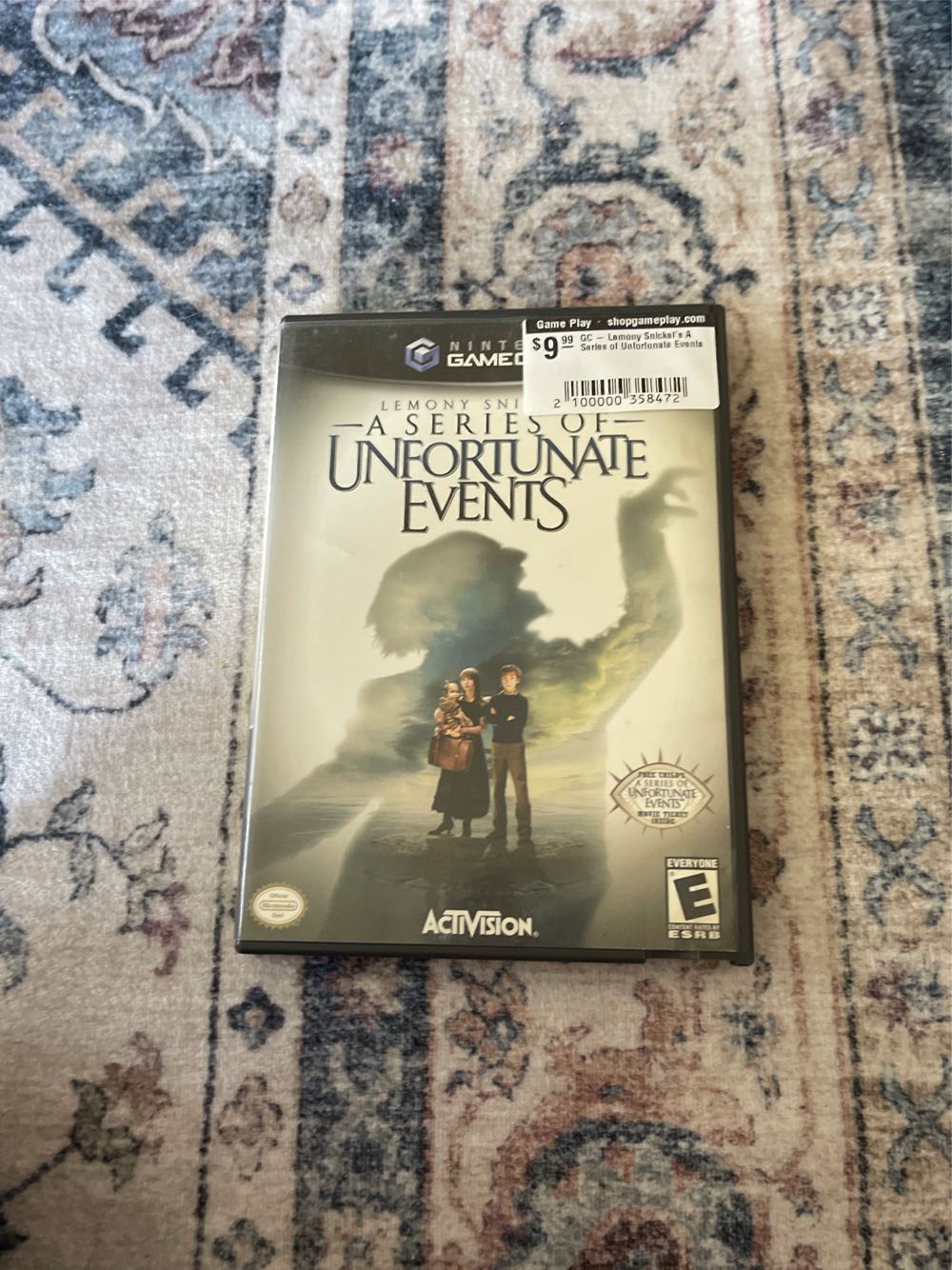 Lemony Snicket’s A Series of Unfortunate Events - Nintendo GameCube (Activision Blizzard - 1) video game collectible [Barcode 047875807198] - Main Image 2