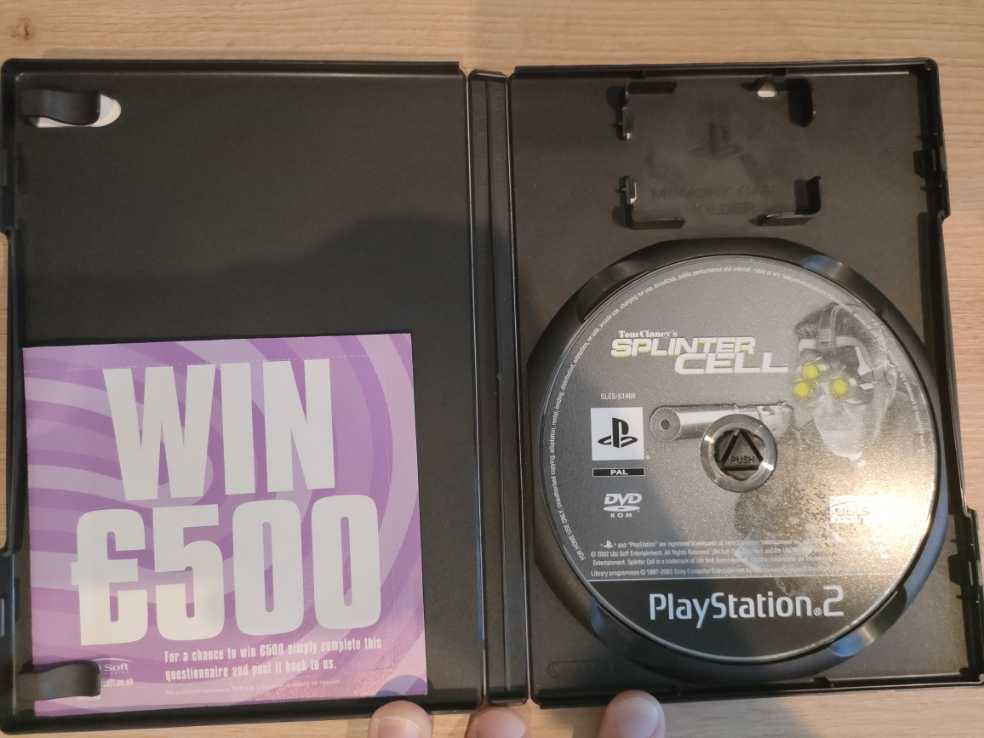 Tom Clancy’s Splinter Cell - Sony PlayStation 2 (PS2) (Ubisoft - 1) video game collectible [Barcode 3307210126306] - Main Image 4