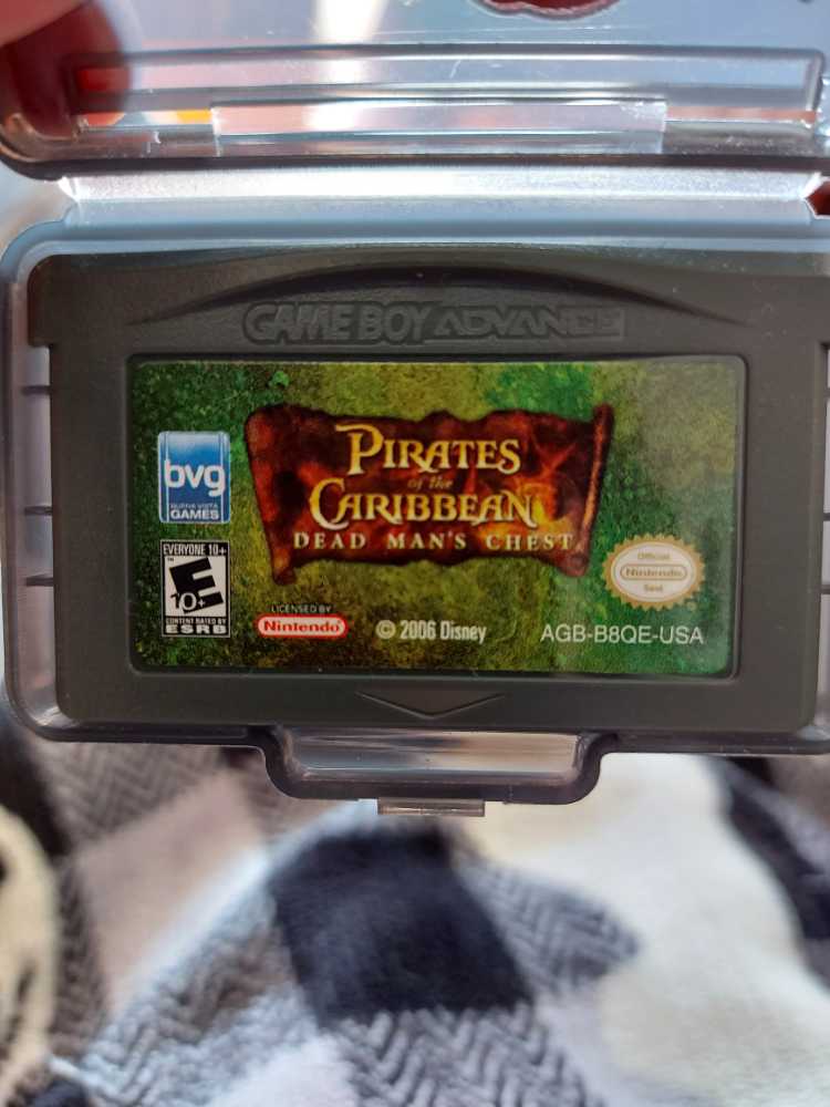 Pirates Of The Caribbean: Dead Man’s Chest - Nintendo Game Boy Advance (GBA) (BVG - 1) video game collectible [Barcode 712725002688] - Main Image 3