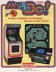 Mr. Do! - Commodore 64 (Datasoft, Inc. - 2) video game collectible - Main Image 2