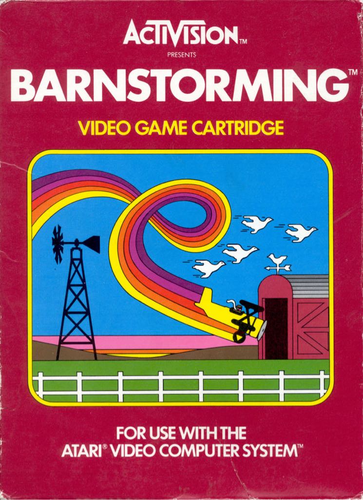 Barnstorming - Atari 2600 (Atari - 1) video game collectible - Main Image 2