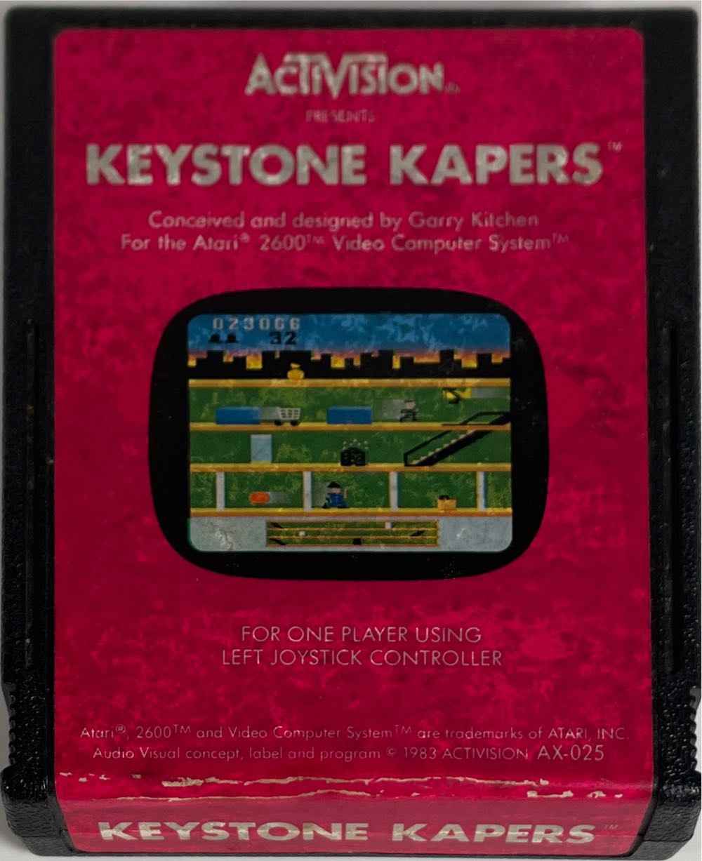 Keystone Kapers - Atari 2600 (Activision - 1) video game collectible - Main Image 3