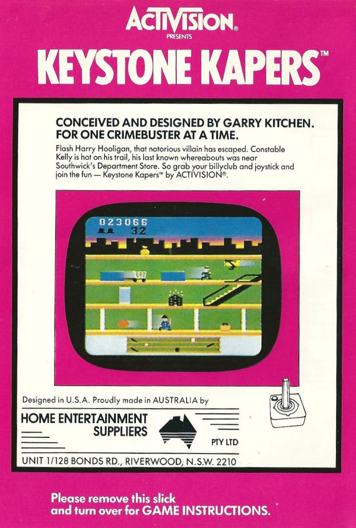 Keystone Kapers - Atari 2600 (Activision - 1) video game collectible - Main Image 2