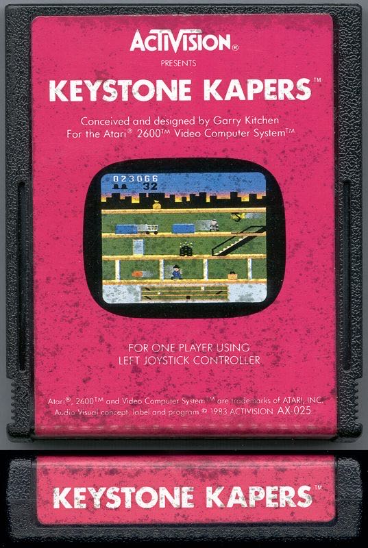 Keystone Kapers - Atari 2600 (Activision - 1) video game collectible - Main Image 4