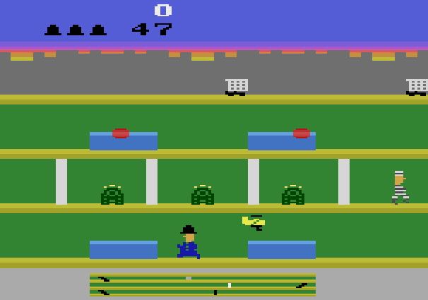 Keystone Kapers - Atari 2600 video game collectible - Main Image 2