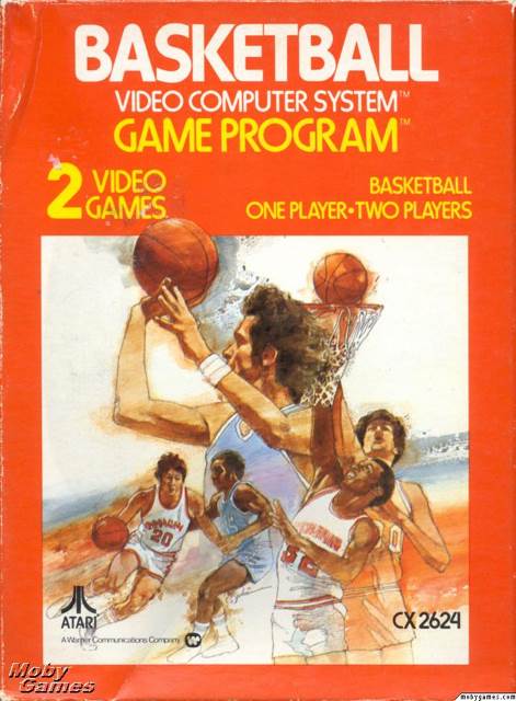 Basketball - Atari 2600 video game collectible - Main Image 1