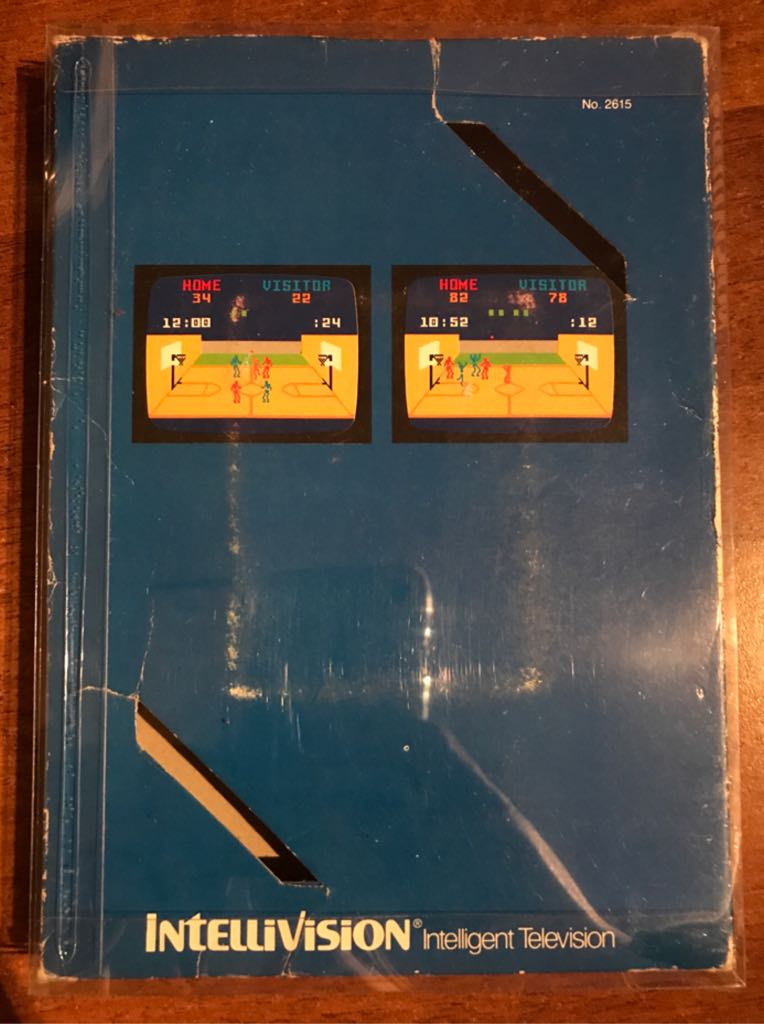 Basketball - Intellivision video game collectible - Main Image 2