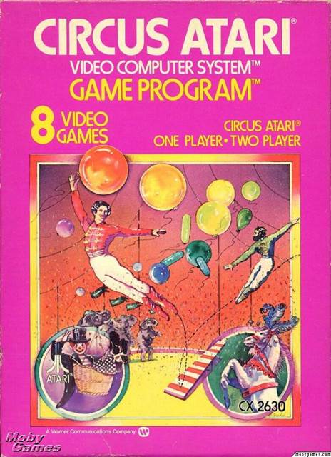 Circus Atari - Atari 2600 video game collectible - Main Image 1