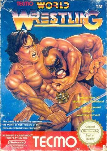 Tecmo World Wrestling - Nintendo Entertainment System (NES) video game collectible - Main Image 1