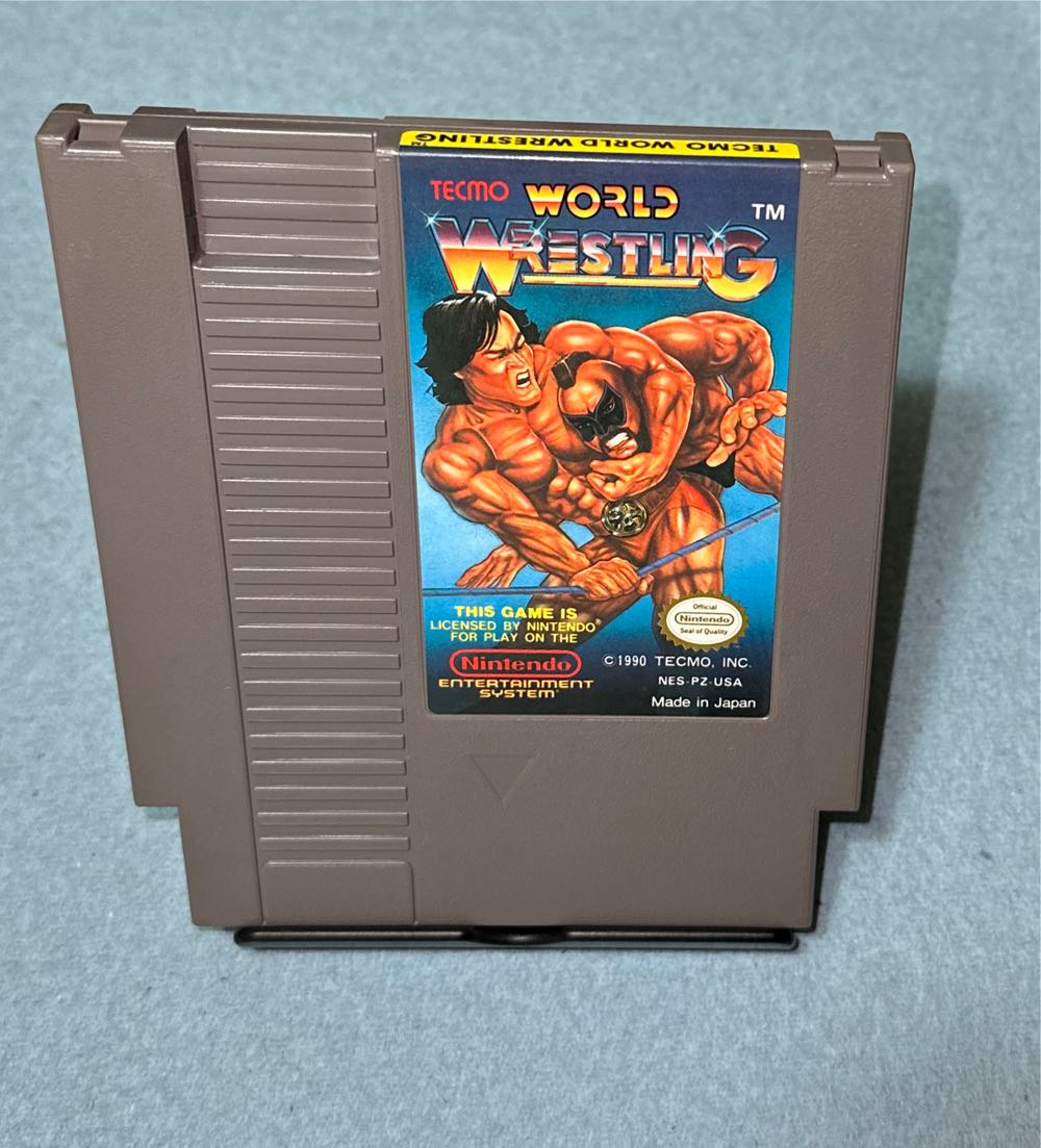 Tecmo World Wrestling - Nintendo Entertainment System (NES) (Tecmo) video game collectible - Main Image 3