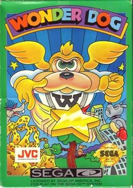 Wonder Dog - Sega CD video game collectible - Main Image 1