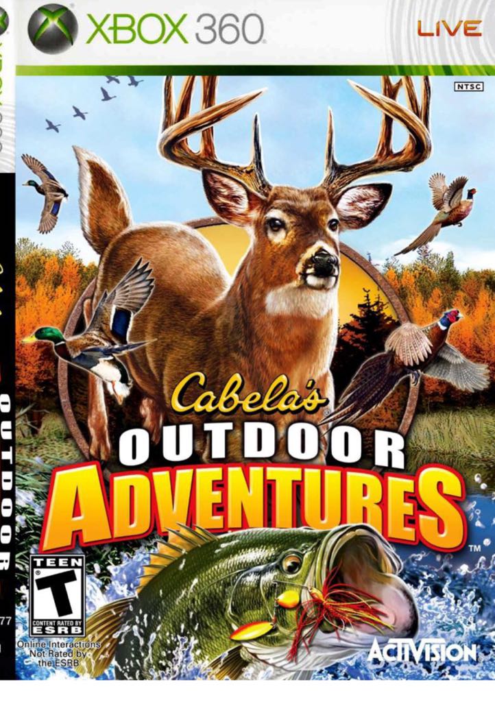 Cabela’s Outdoor Adventures - Microsoft Xbox 360 video game collectible - Main Image 1