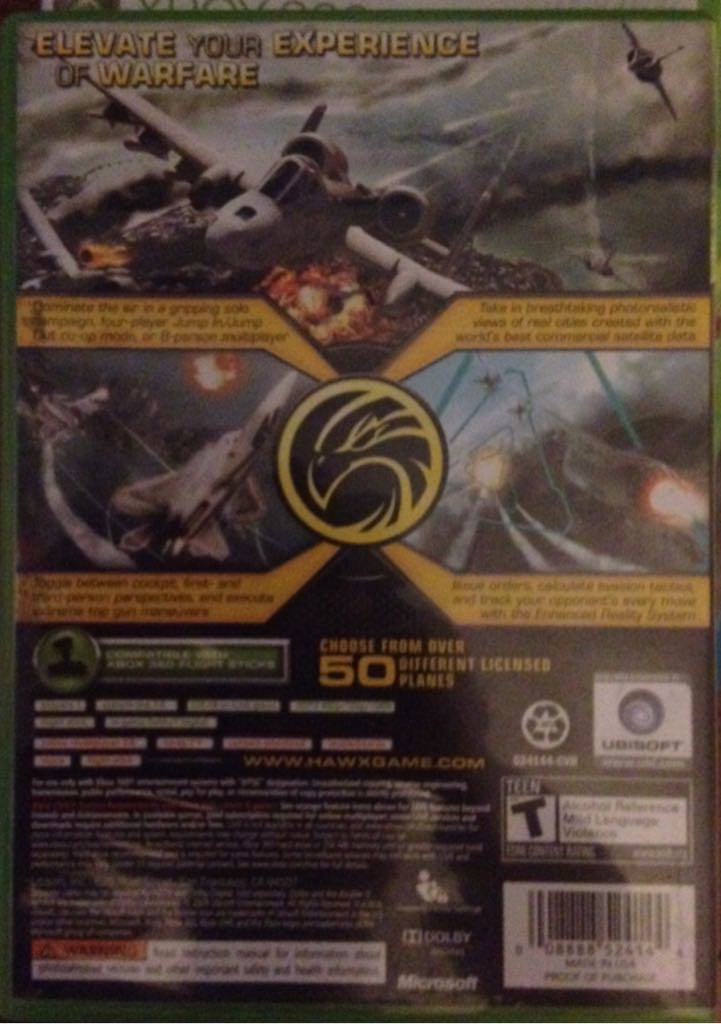 Tom Clancy’s HAWX - Microsoft Xbox 360 video game collectible - Main Image 2