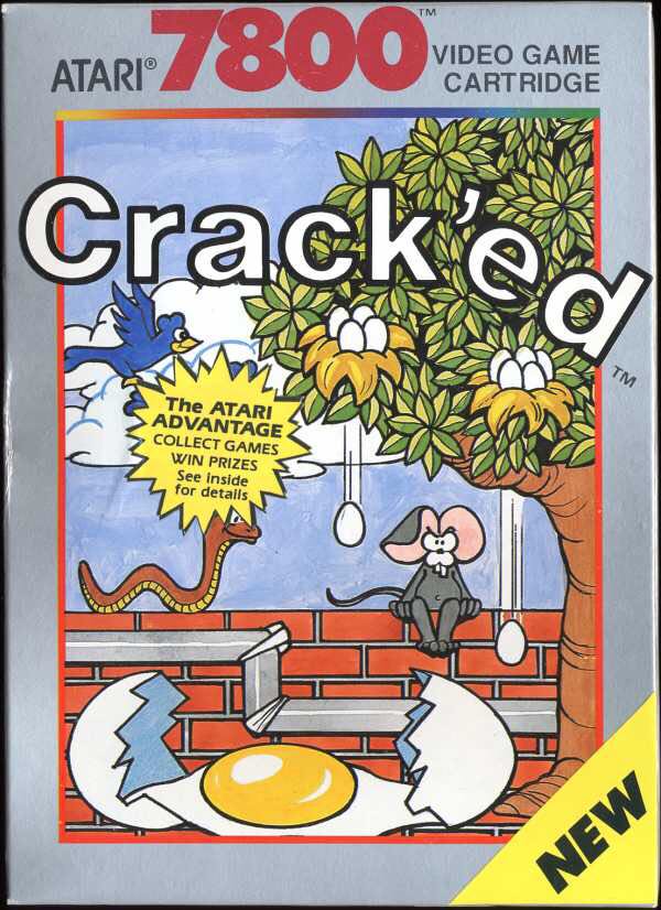 Crack’ed - Atari 7800 (Atari) video game collectible - Main Image 1