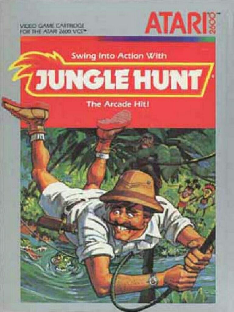 Jungle Hunt - Atari 2600 (Atari - 1) video game collectible - Main Image 1