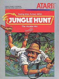 Jungle Hunt - Atari 2600 video game collectible - Main Image 1