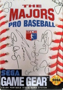 The Majors Pro Baseball - Sega Game Gear video game collectible - Main Image 1