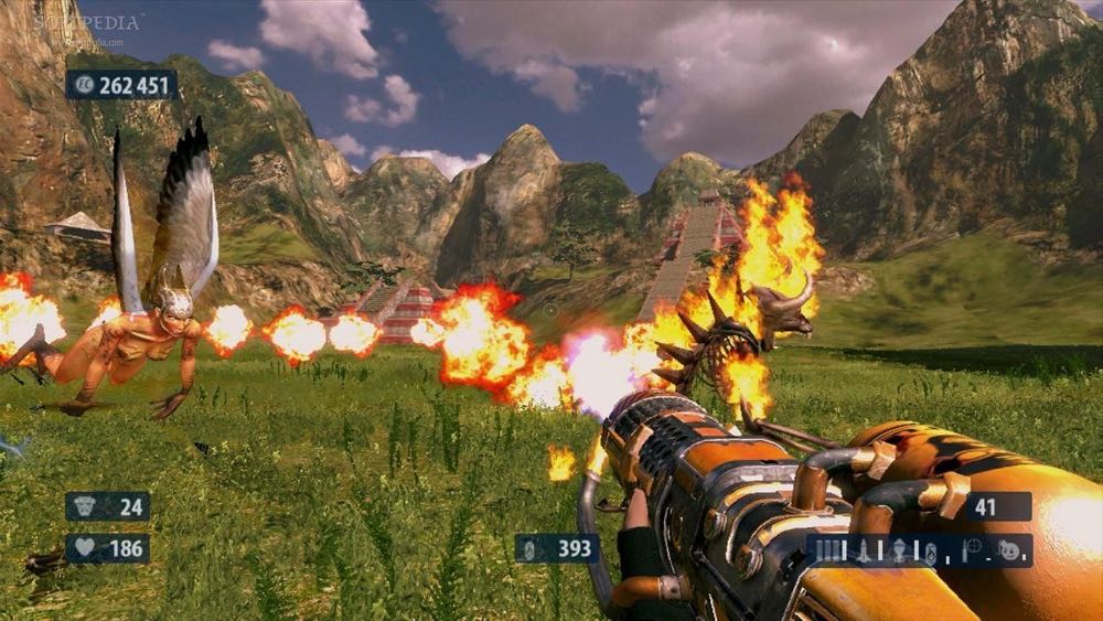 Serious Sam HD: The Second Encounter - Microsoft Xbox Live Arcade (XBLA) (Croteam - 1) video game collectible - Main Image 2