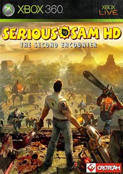 Serious Sam HD: The Second Encounter - Microsoft Xbox Live Arcade (XBLA) video game collectible - Main Image 1