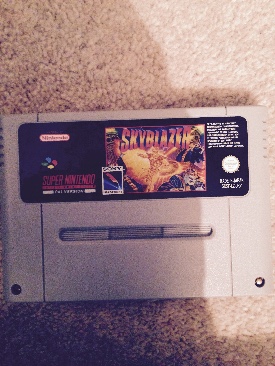 Skyblazer - Nintendo Super Nintendo Entertainment System (SNES) (Image Soft - 1) video game collectible [Barcode 090451306172] - Main Image 1