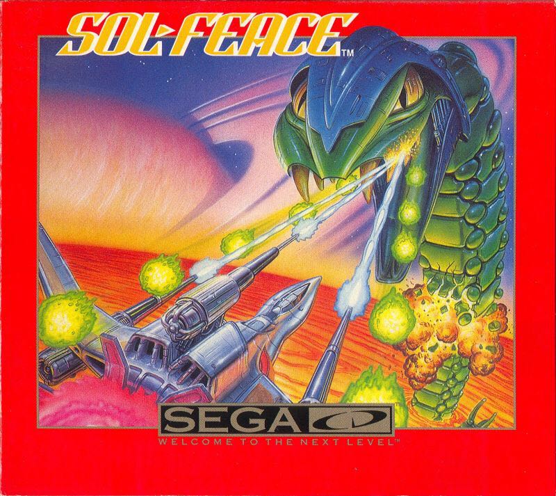 Sol-Feace - Sega CD video game collectible - Main Image 1