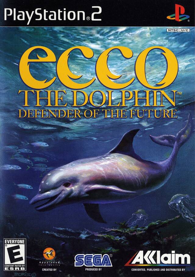 Ecco the Dolphin: Defender of the Future - Sony PlayStation 2 (PS2) video game collectible [Barcode 711719321620] - Main Image 2
