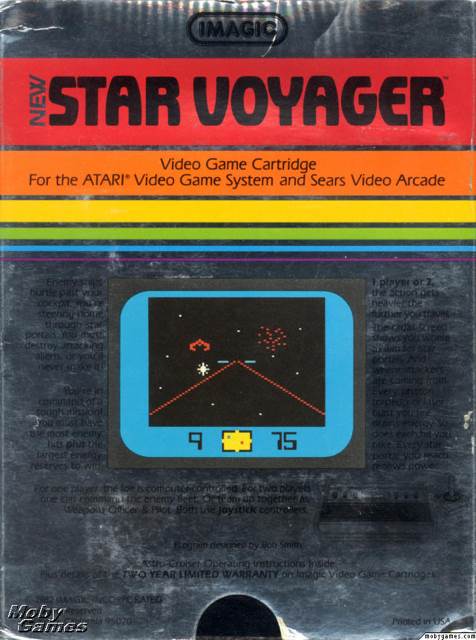 Star Voyager - Atari 2600 (Imagic) video game collectible - Main Image 2