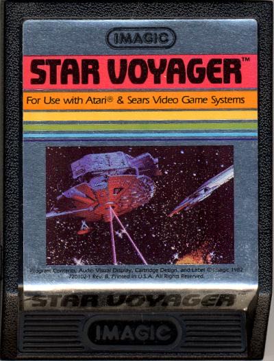 Star Voyager - Atari 2600 (Imagic) video game collectible - Main Image 3