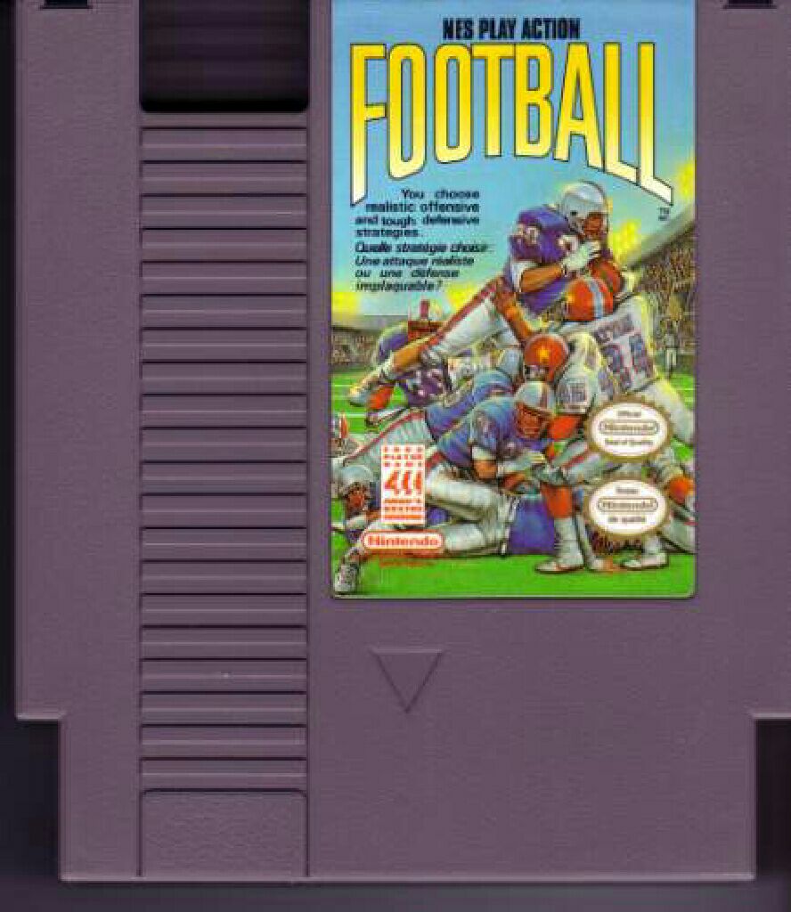 NES Play Action Football - Nintendo Entertainment System (NES) video game collectible - Main Image 2