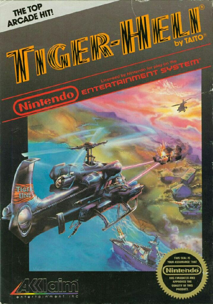 Tiger-Heli - Nintendo Entertainment System (NES) video game collectible - Main Image 1