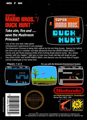 Super Mario Bros./Duck Hunt - Nintendo Entertainment System (NES) (Nintendo) video game collectible - Main Image 2