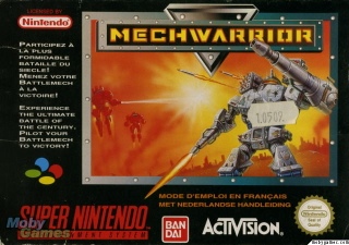 Mechwarrior - Nintendo Super Nintendo Entertainment System (SNES) video game collectible - Main Image 1