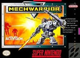 Mechwarrior - Nintendo Super Nintendo Entertainment System (SNES) video game collectible - Main Image 1