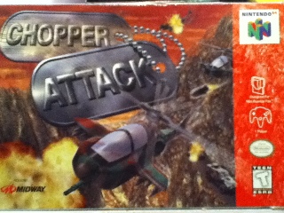 Chopper Attack - Nintendo 64 (N64) (Midway - 1) video game collectible [Barcode 031719198054] - Main Image 1