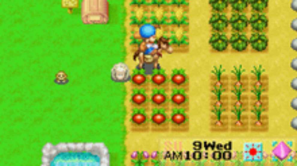 Harvest Moon: Friends Of Mineral Town - Nintendo Game Boy Advance (GBA) video game collectible [Barcode 3307210147486] - Main Image 2