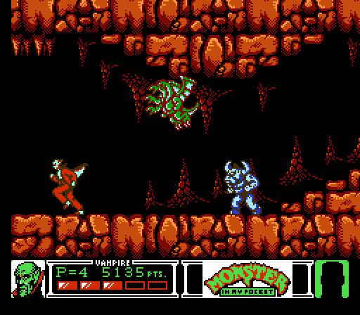 Monster In My Pocket - Nintendo Entertainment System (NES) (Konami - 1-2) video game collectible - Main Image 4